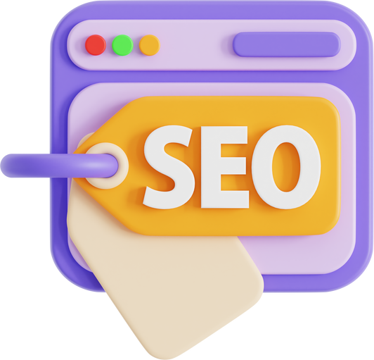 SEO Tag 3D Icon